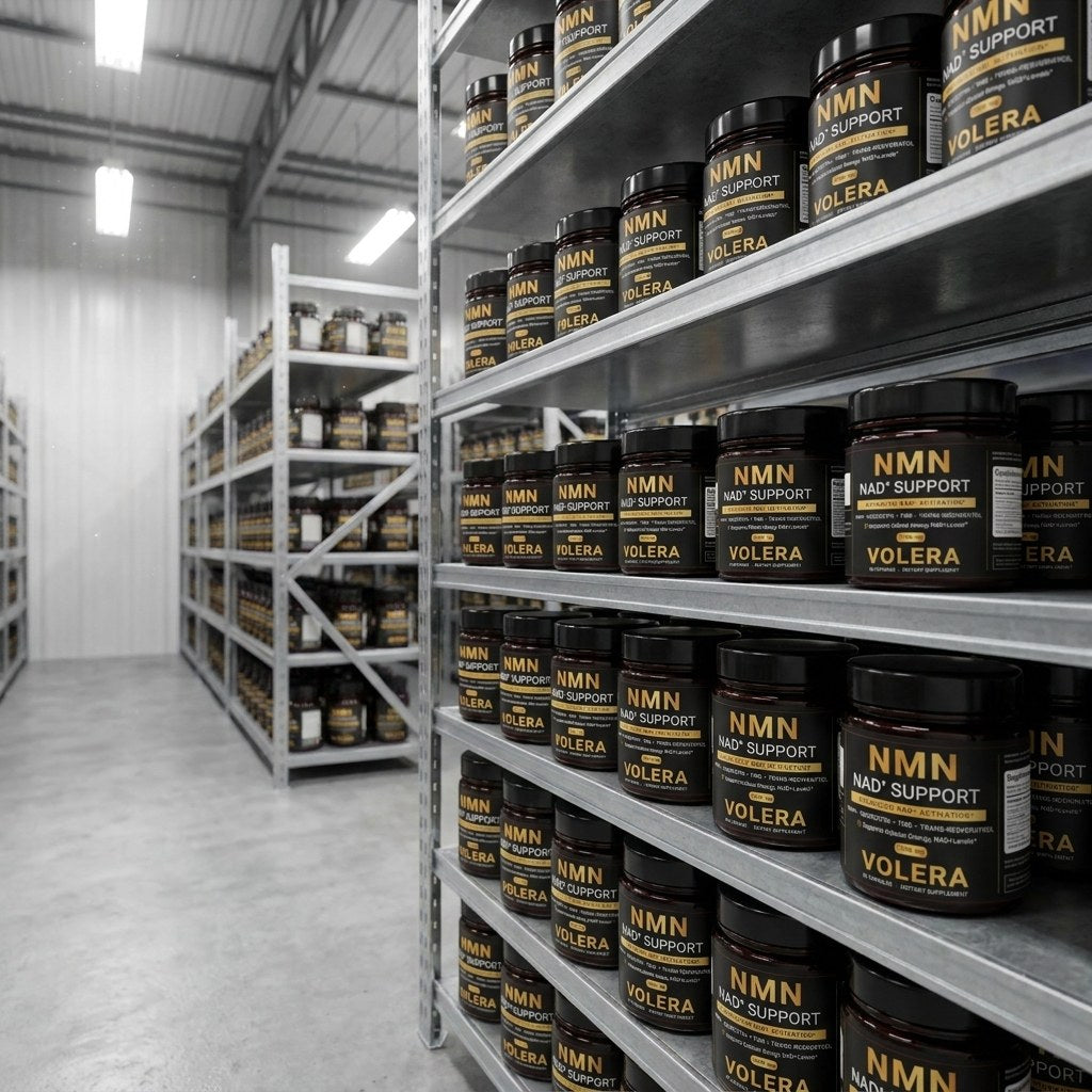 Volera is made and stored in small batches in a GMP-certified US facility.